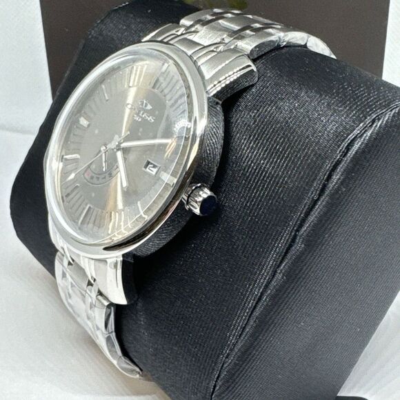 Oniss Sorrento ON2626-MSV Men's Stainless Steel Analog Dial Quartz Watch JNA66 - Picture 4 of 13